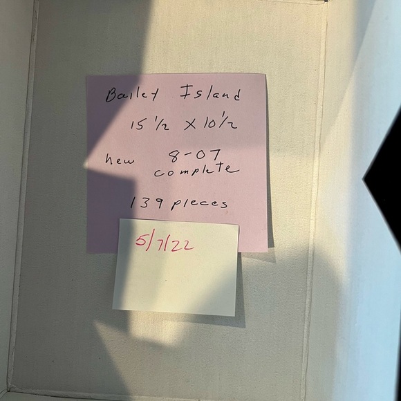 Bailey Island Maine Wooden Jigsaw Puzzle 139 pcs Carl C Osgood collectors wood​ - Picture 3 of 5